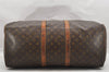 Authentic Louis Vuitton Monogram Keepall 55 Boston Bag Old Model LV Junk 4980I