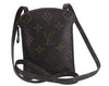 Auth Louis Vuitton Monogram Pochette Secret Shoulder Bag Pouch M45484 LV 4981D