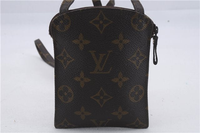 Auth Louis Vuitton Monogram Pochette Secret Shoulder Bag Pouch M45484 LV 4981D