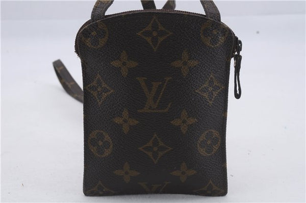 Auth Louis Vuitton Monogram Pochette Secret Shoulder Bag Pouch M45484 LV 4981D