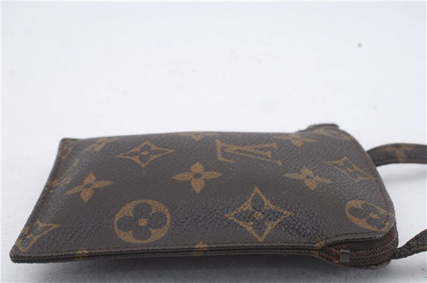 Auth Louis Vuitton Monogram Pochette Secret Shoulder Bag Pouch M45484 LV 4981D