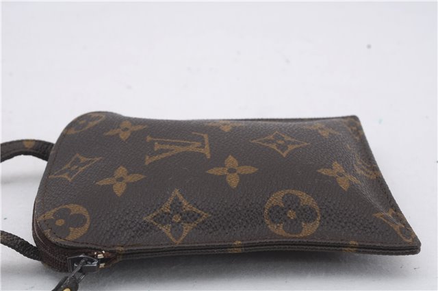 Auth Louis Vuitton Monogram Pochette Secret Shoulder Bag Pouch M45484 LV 4981D