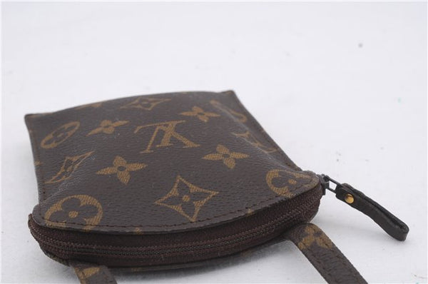 Auth Louis Vuitton Monogram Pochette Secret Shoulder Bag Pouch M45484 LV 4981D