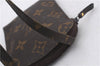 Auth Louis Vuitton Monogram Pochette Secret Shoulder Bag Pouch M45484 LV 4981D