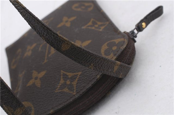 Auth Louis Vuitton Monogram Pochette Secret Shoulder Bag Pouch M45484 LV 4981D