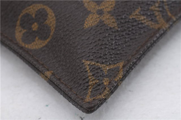 Auth Louis Vuitton Monogram Pochette Secret Shoulder Bag Pouch M45484 LV 4981D