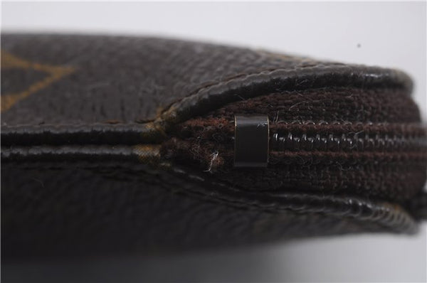 Auth Louis Vuitton Monogram Pochette Secret Shoulder Bag Pouch M45484 LV 4981D