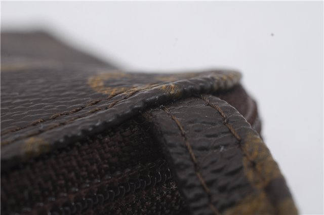 Auth Louis Vuitton Monogram Pochette Secret Shoulder Bag Pouch M45484 LV 4981D