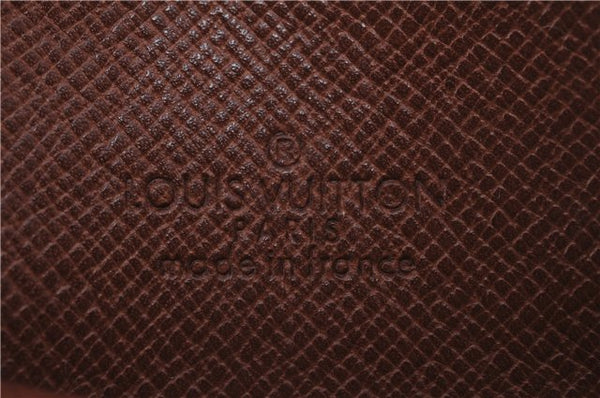 Auth Louis Vuitton Monogram Pochette Secret Shoulder Bag Pouch M45484 LV 4981D