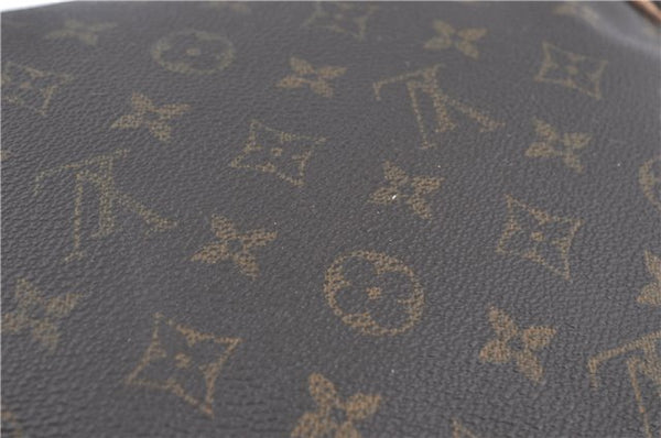 Authentic Louis Vuitton Monogram Boulogne 30 Shoulder Cross Bag M52165 LV 4982B