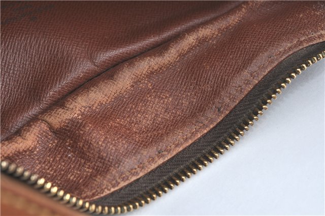 Authentic Louis Vuitton Monogram Boulogne 30 Shoulder Cross Bag M52165 LV 4982B