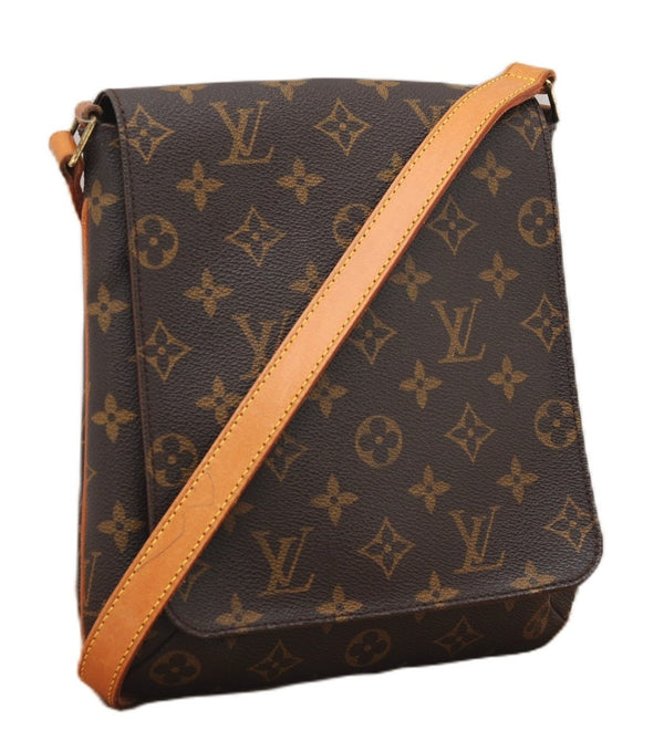 Authentic Louis Vuitton Monogram Musette Salsa Shoulder Bag LV 4985F