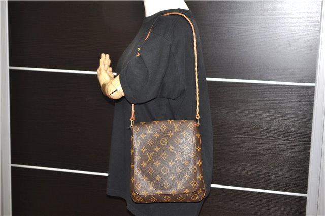 Authentic Louis Vuitton Monogram Musette Salsa Shoulder Bag LV 4985F