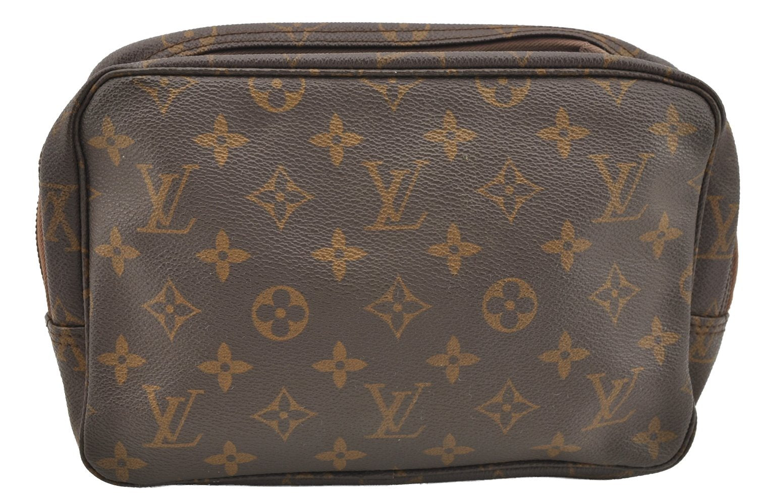 Auth Louis Vuitton Monogram Trousse Toilette 23 Clutch Bag M47524 Junk 4985I