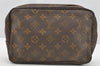 Auth Louis Vuitton Monogram Trousse Toilette 23 Clutch Bag M47524 Junk 4985I