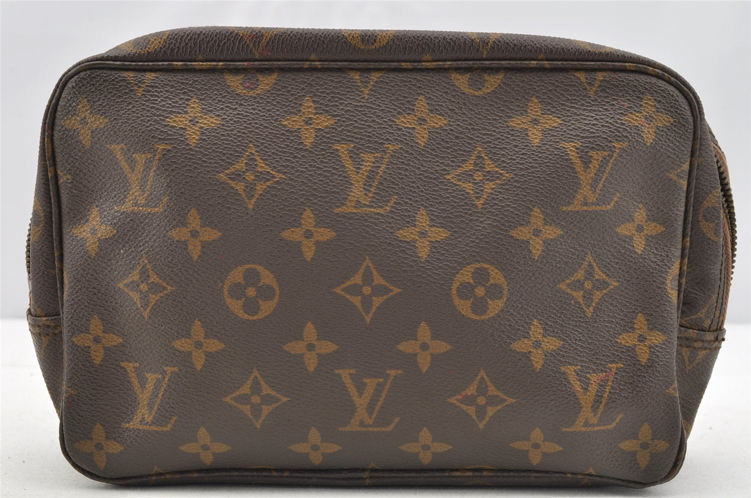 Auth Louis Vuitton Monogram Trousse Toilette 23 Clutch Bag M47524 Junk 4985I