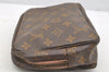 Auth Louis Vuitton Monogram Trousse Toilette 23 Clutch Bag M47524 Junk 4985I