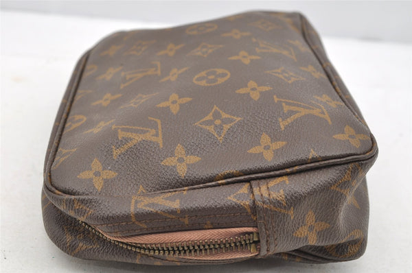 Auth Louis Vuitton Monogram Trousse Toilette 23 Clutch Bag M47524 Junk 4985I