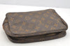Auth Louis Vuitton Monogram Trousse Toilette 23 Clutch Bag M47524 Junk 4985I