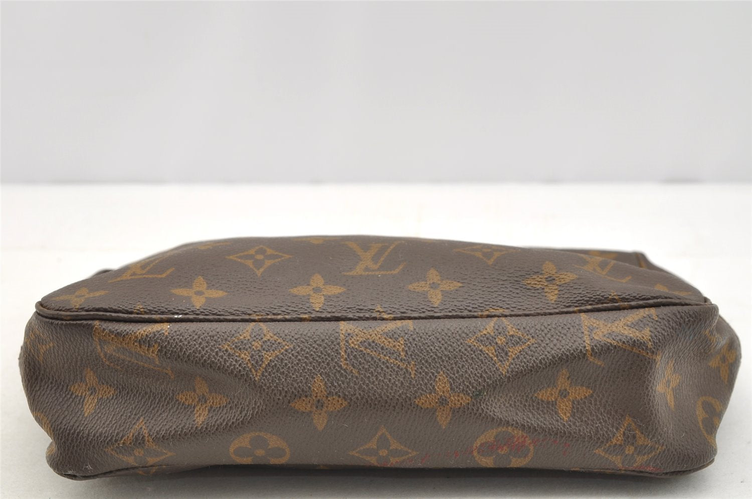 Auth Louis Vuitton Monogram Trousse Toilette 23 Clutch Bag M47524 Junk 4985I
