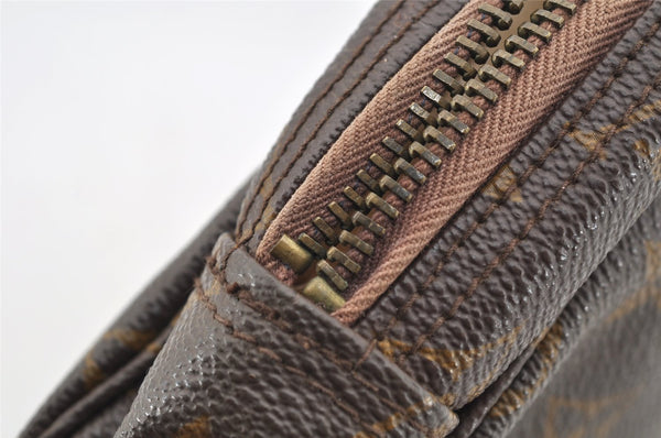 Auth Louis Vuitton Monogram Trousse Toilette 23 Clutch Bag M47524 Junk 4985I