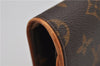 Authentic Louis Vuitton Monogram Pochette Twin GM Shoulder Bag M51852 LV 4986F