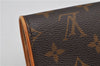 Authentic Louis Vuitton Monogram Pochette Twin GM Shoulder Bag M51852 LV 4986F