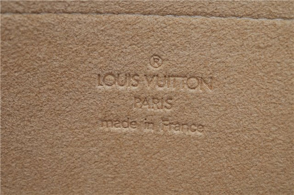 Authentic Louis Vuitton Monogram Pochette Twin GM Shoulder Bag M51852 LV 4986F