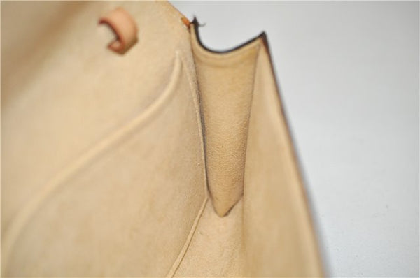 Authentic Louis Vuitton Monogram Pochette Twin GM Shoulder Bag M51852 LV 4986F