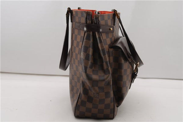 Authentic Louis Vuitton Damier Uzes Shoulder Tote Bag Purse N51128 LV 4987F