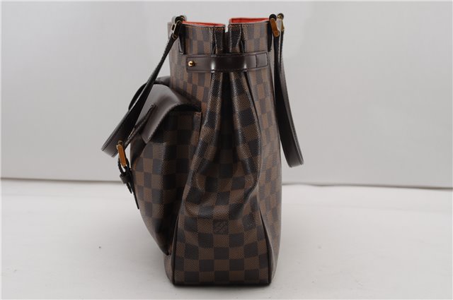 Authentic Louis Vuitton Damier Uzes Shoulder Tote Bag Purse N51128 LV 4987F