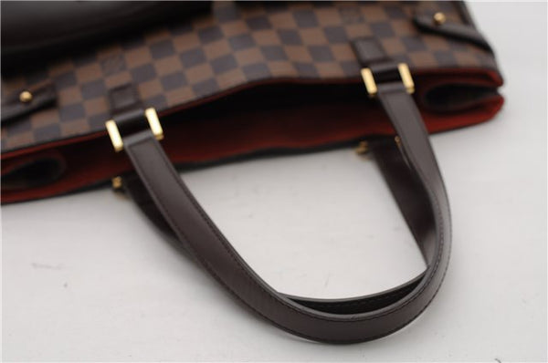 Authentic Louis Vuitton Damier Uzes Shoulder Tote Bag Purse N51128 LV 4987F