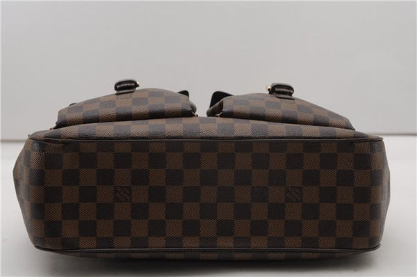 Authentic Louis Vuitton Damier Uzes Shoulder Tote Bag Purse N51128 LV 4987F