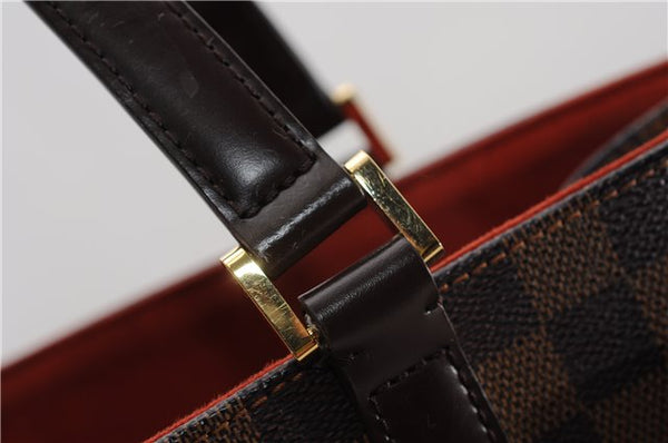 Authentic Louis Vuitton Damier Uzes Shoulder Tote Bag Purse N51128 LV 4987F