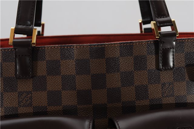 Authentic Louis Vuitton Damier Uzes Shoulder Tote Bag Purse N51128 LV 4987F