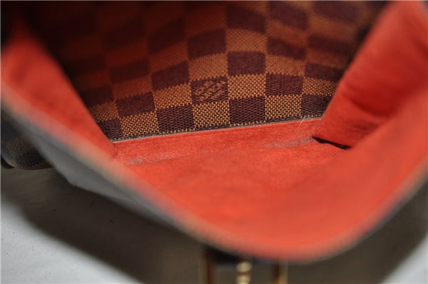 Authentic Louis Vuitton Damier Uzes Shoulder Tote Bag Purse N51128 LV 4987F