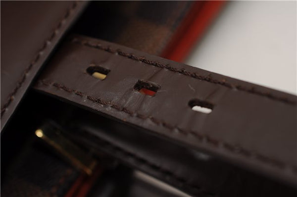 Authentic Louis Vuitton Damier Uzes Shoulder Tote Bag Purse N51128 LV 4987F