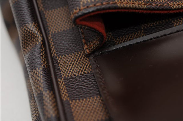 Authentic Louis Vuitton Damier Uzes Shoulder Tote Bag Purse N51128 LV 4987F