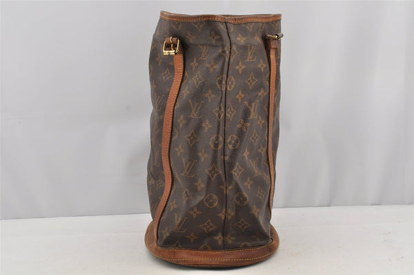 Authentic Louis Vuitton Monogram Bucket GM Shoulder Tote Bag M42236 Junk 4988I