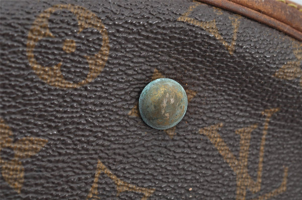 Authentic Louis Vuitton Monogram Bucket GM Shoulder Tote Bag M42236 Junk 4988I