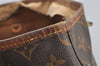 Authentic Louis Vuitton Monogram Bucket GM Shoulder Tote Bag M42236 Junk 4988I