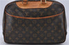 Authentic Louis Vuitton Monogram Deauville Hand Bag Purse M47270 LV 4989D
