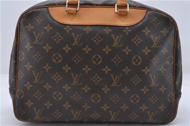 Authentic Louis Vuitton Monogram Deauville Hand Bag Purse M47270 LV 4989D