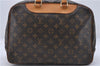 Authentic Louis Vuitton Monogram Deauville Hand Bag Purse M47270 LV 4989D