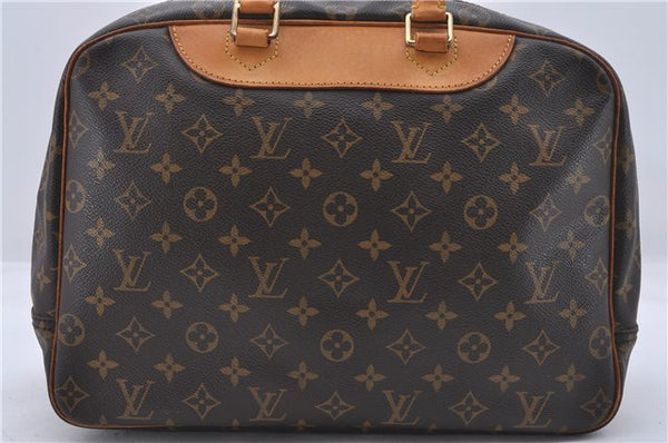 Authentic Louis Vuitton Monogram Deauville Hand Bag Purse M47270 LV 4989D