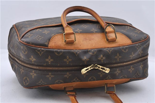 Authentic Louis Vuitton Monogram Deauville Hand Bag Purse M47270 LV 4989D