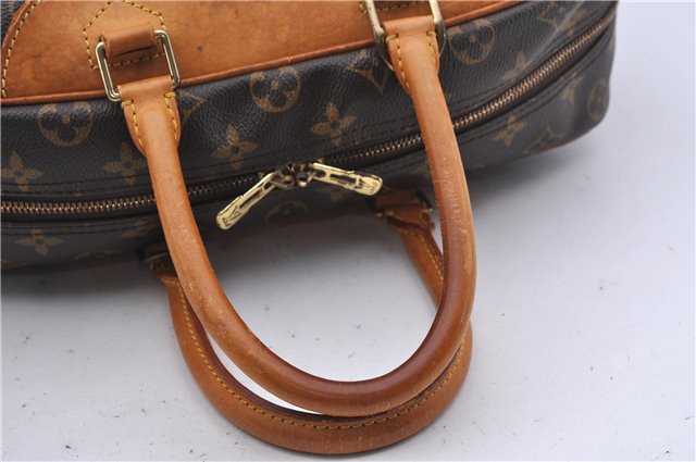 Authentic Louis Vuitton Monogram Deauville Hand Bag Purse M47270 LV 4989D