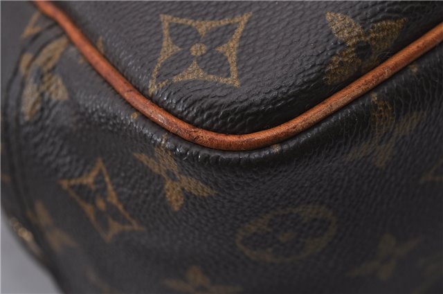Authentic Louis Vuitton Monogram Deauville Hand Bag Purse M47270 LV 4989D