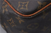 Authentic Louis Vuitton Monogram Deauville Hand Bag Purse M47270 LV 4989D