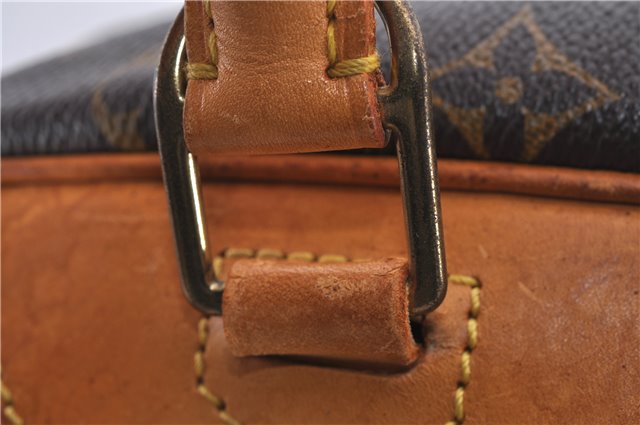 Authentic Louis Vuitton Monogram Deauville Hand Bag Purse M47270 LV 4989D